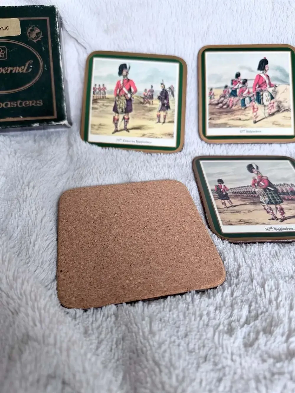 Pimpernel Scottish Uniforms Coasters